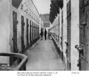 Le bagne de Nouvelle Calédonie, prison de l'ile Nou, photo Nicolas-Frédéric HAGEN, Archive de Nouvelle Calédonie, Heata-Nui, Lifeschool