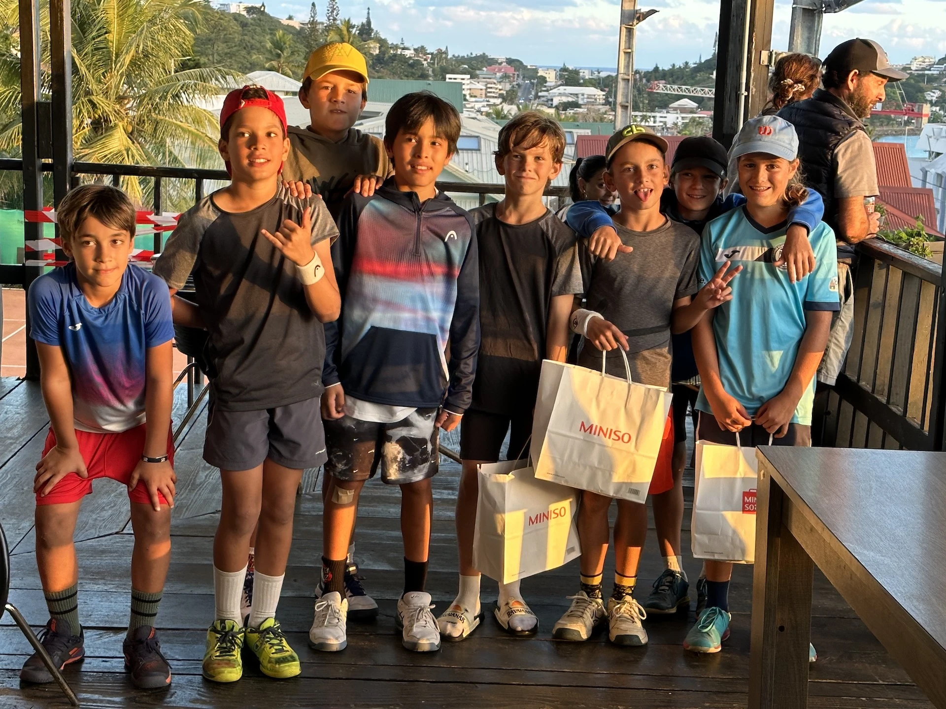 Heata-Nui, TMC 8-12 ans VERT du TC MONT-COFFYN, Tennis, Nouvelle Calédonie, Heata-Nui, Lifeschool, ISTA, ISTA-TOOFA