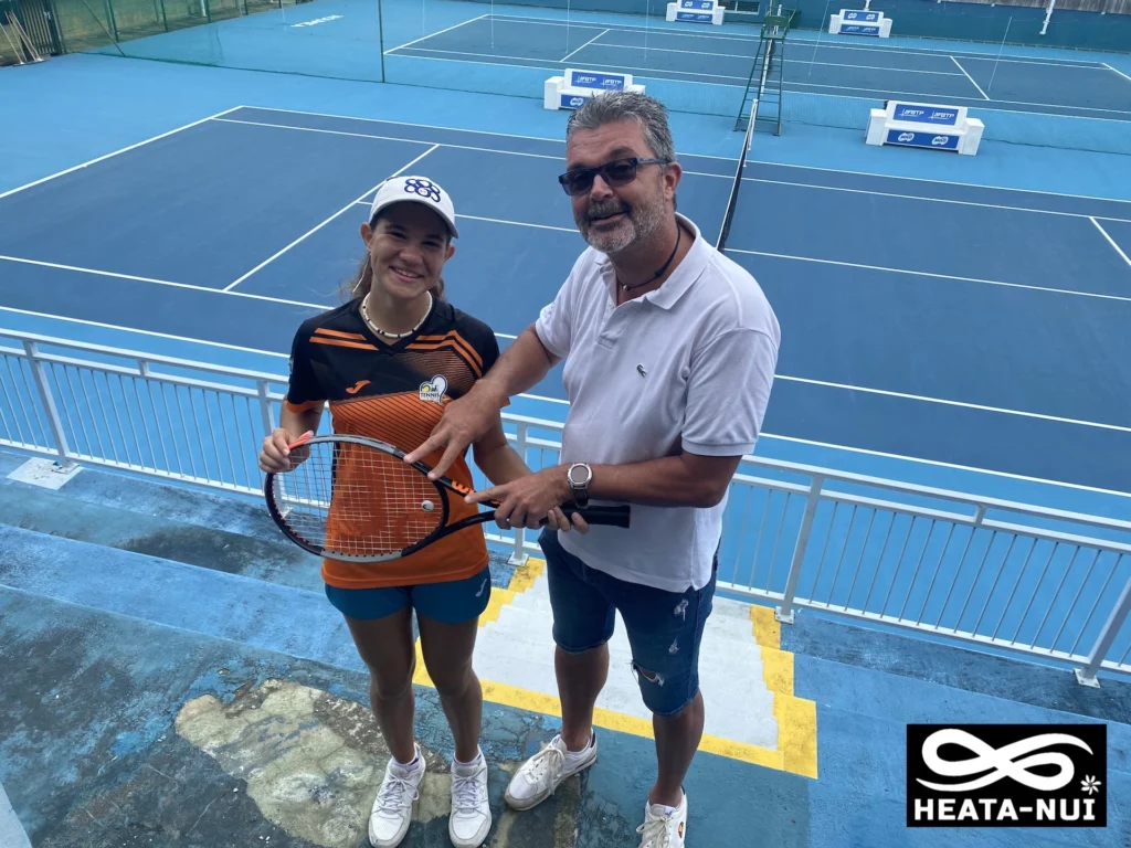 Heata-Nui ISTA-TOOFA, Olivier LE DAIN, Championnat Territorial Nouvelle-Caledonie, Ligue Calédonienne de Tennis