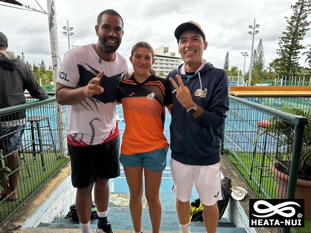 Heata-Nui ISTA-TOOFA, Nickolas N'GODRELA, Anthony AZCOAGA, Championnat Territorial Nouvelle-Caledonie, Ligue Calédonienne de Tennis