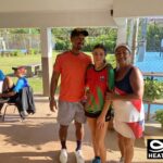 Heata-Nui ISTA-TOOFA, Evelyne JACOBE, Cyril JACOBE, Tennis Nouvelle-Caledonie, Tennis Vanuatu