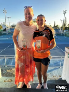 Heata-Nui ISTA-TOOFA et Melodie DALLE, Championnat Territorial 2024 Adultes, Ligue Calédonienne de Tennis